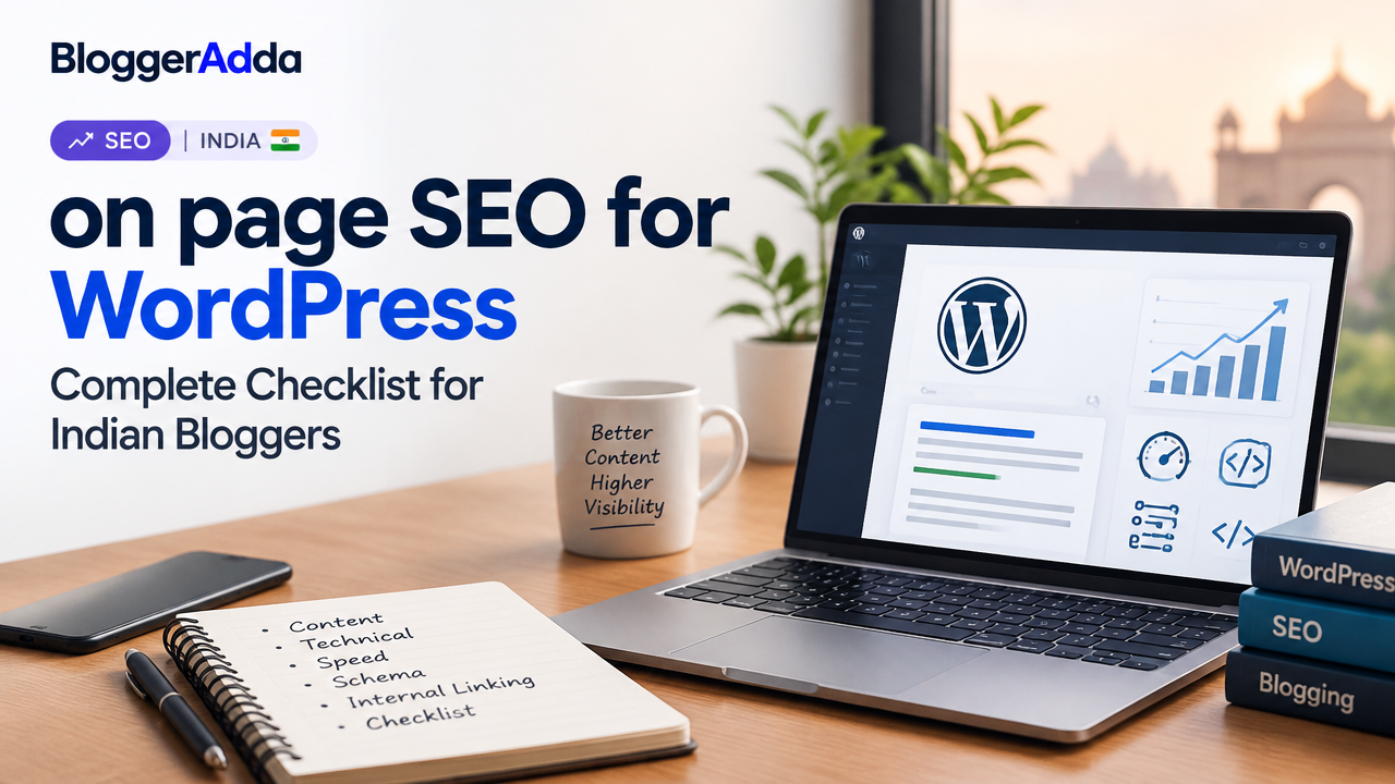 on page SEO for WordPress featured poster