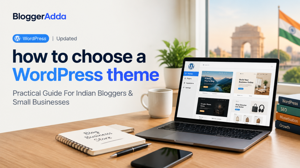 how to choose a WordPress theme featured poster