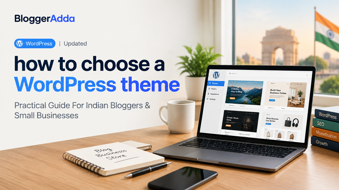 how to choose a WordPress theme featured poster