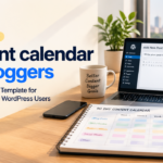 content calendar for bloggers featured poster