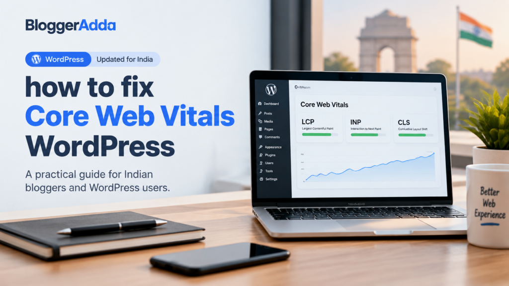 how to fix Core Web Vitals WordPress featured poster