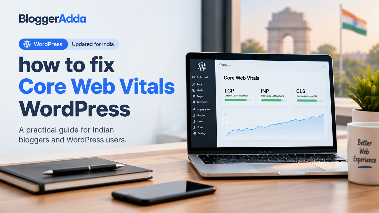 how to fix Core Web Vitals WordPress featured poster
